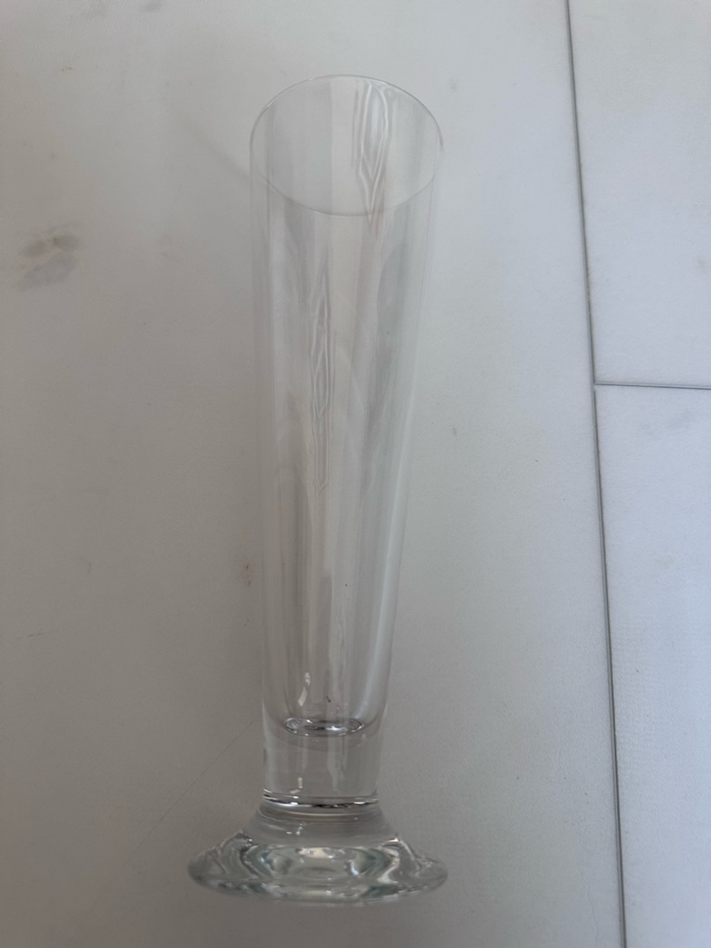 Clear BEER Glasses; 4ea